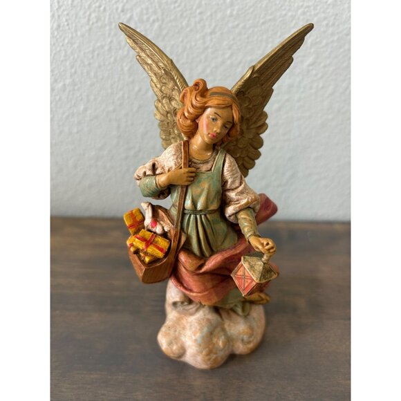 Vintage Fontanini Angel Figurine Nativity Mariel made in Italy 6.5" Depose - Picture 1 of 7